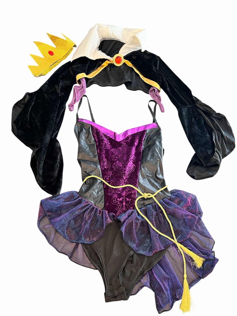 Leg Avenue Poison Apple Queen Costume Large Halloween Cosplay Snow White EUC - Picture 8 of 8